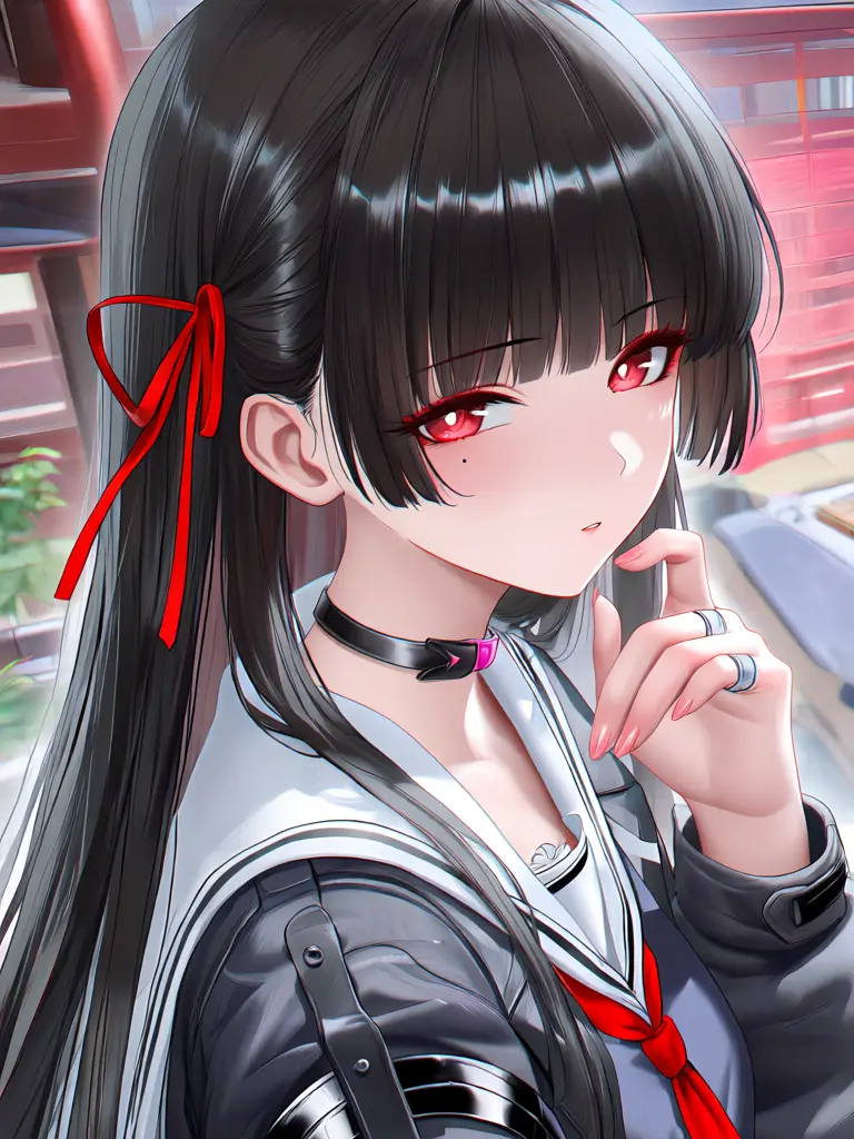 miya110의 幼馴染の千咲。