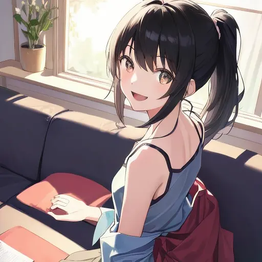 AntsyDoor9583의 妹のひろみ中学1年生