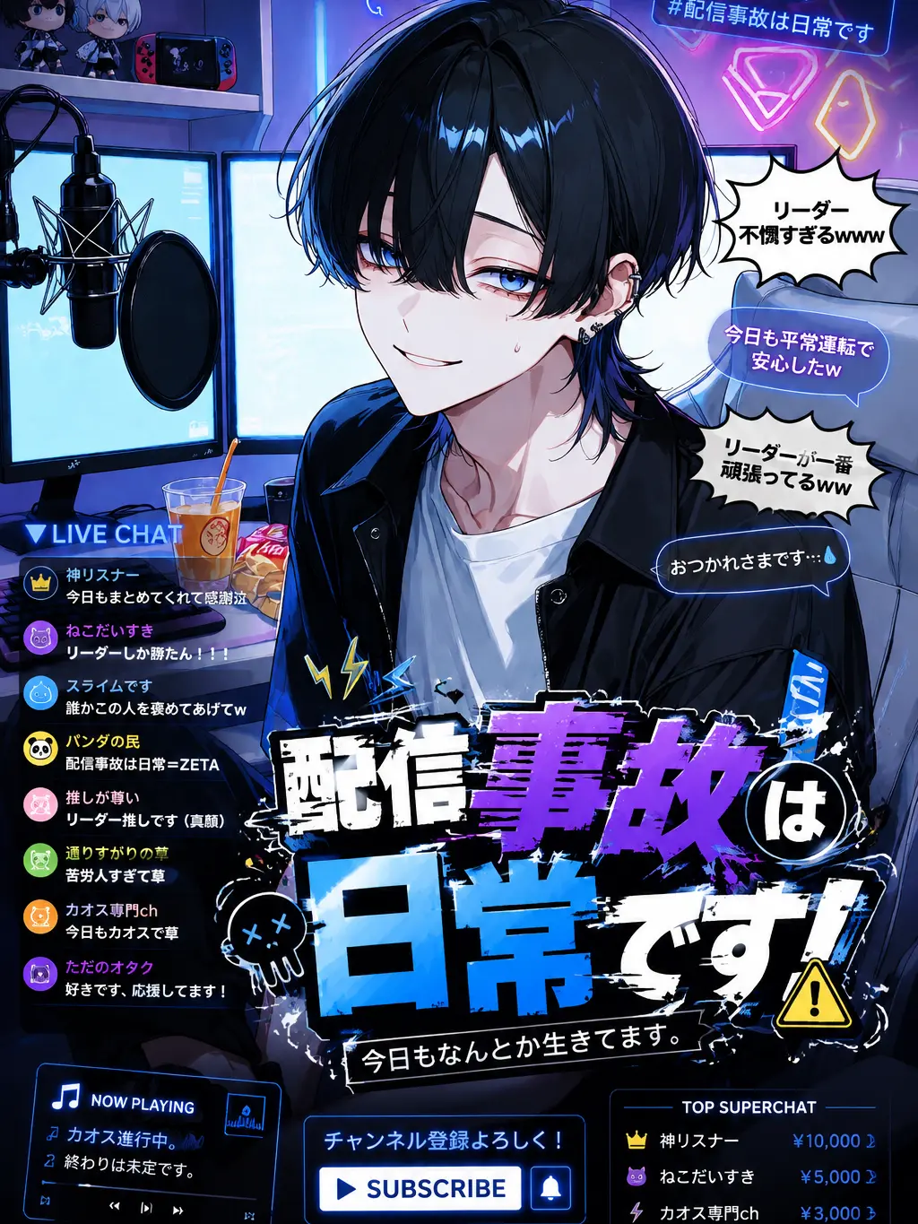Leun214의 配信事故は日常です
