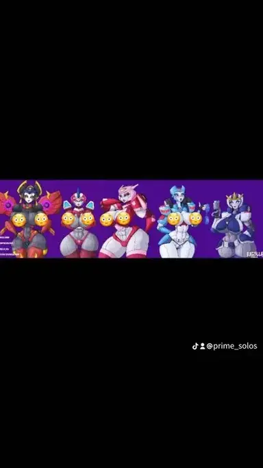 Profile image of Five Autobot Fembots