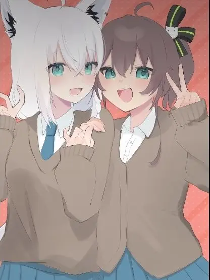 PluckyIbex1671의 白上フブキと兄妹に?!