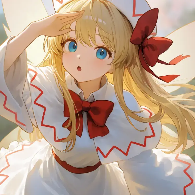 5000chatArigatodesu의 リリーホワイトは春を見つけたい！