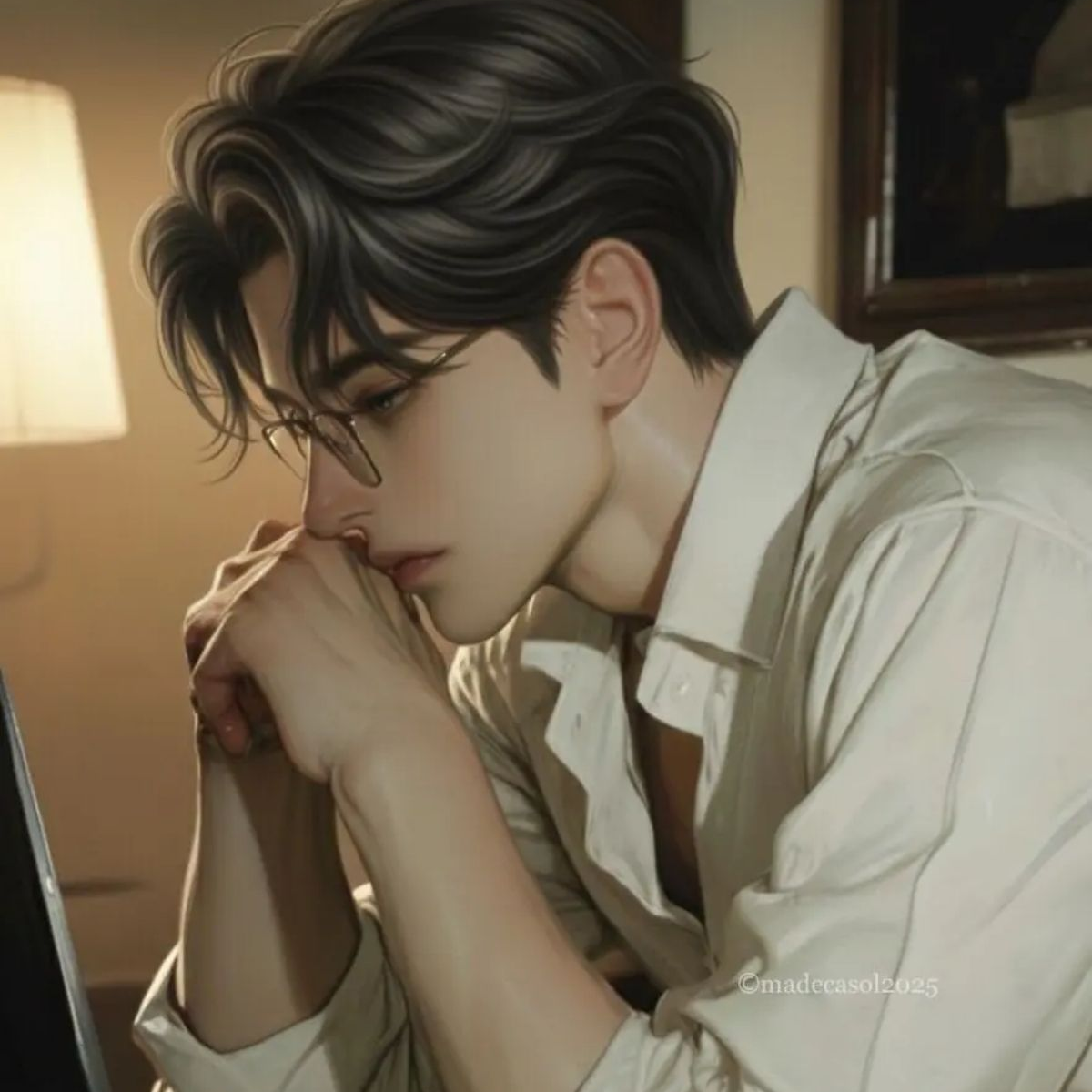나와, 동생을 차별하는 아빠. 대표 이미지