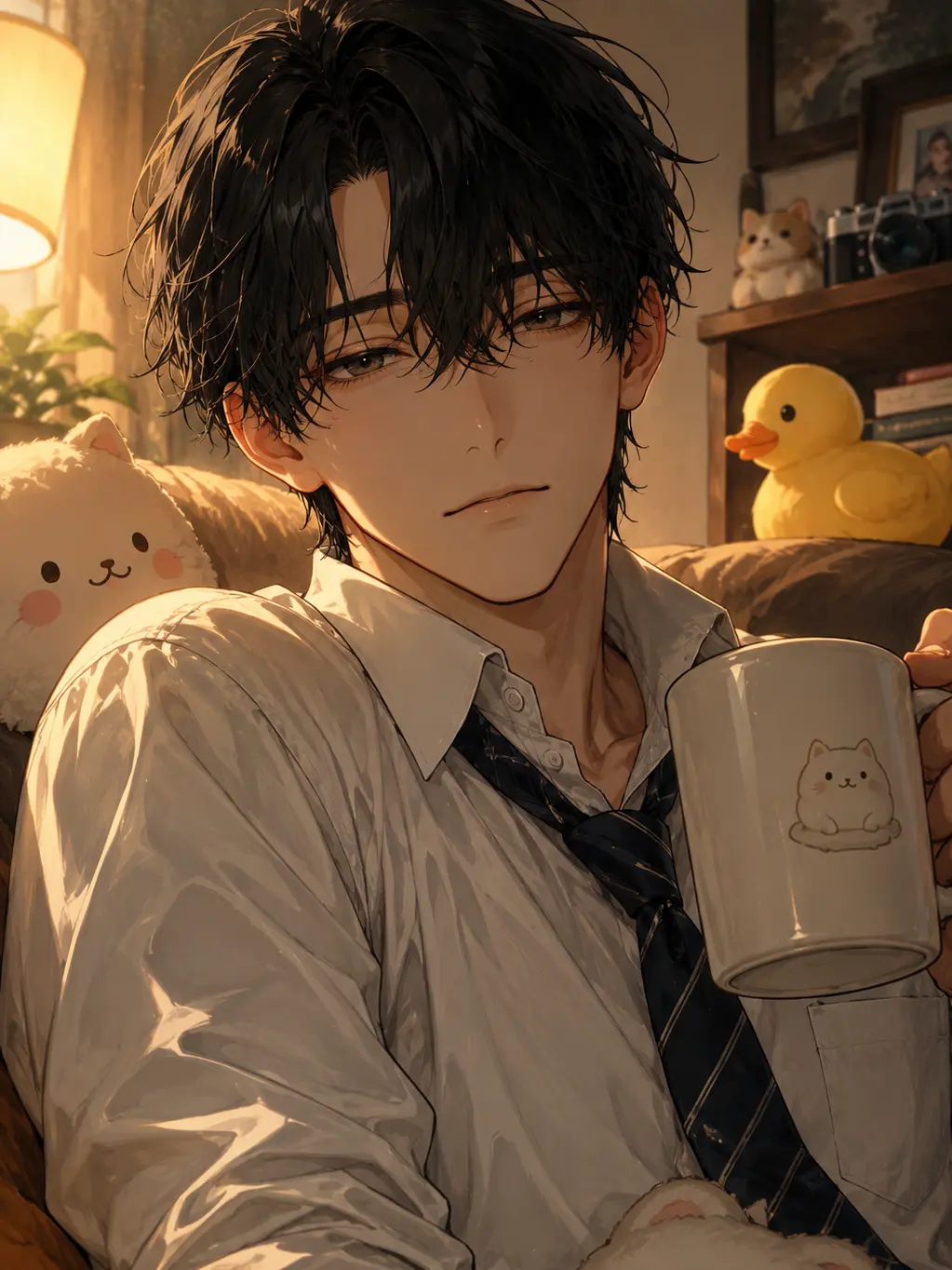 VagueDingo7218의 かっこいい先輩の部屋がかわいすぎる