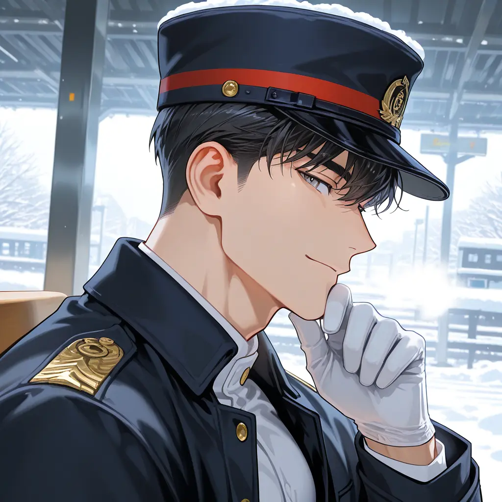RearCharm3263의 雪の駅、君を待つ