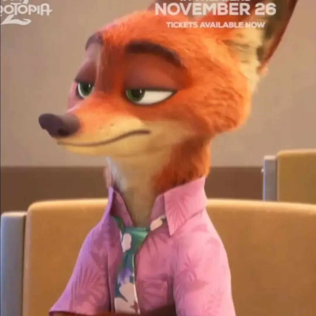zootopia2의 까칠한 닉 와일드