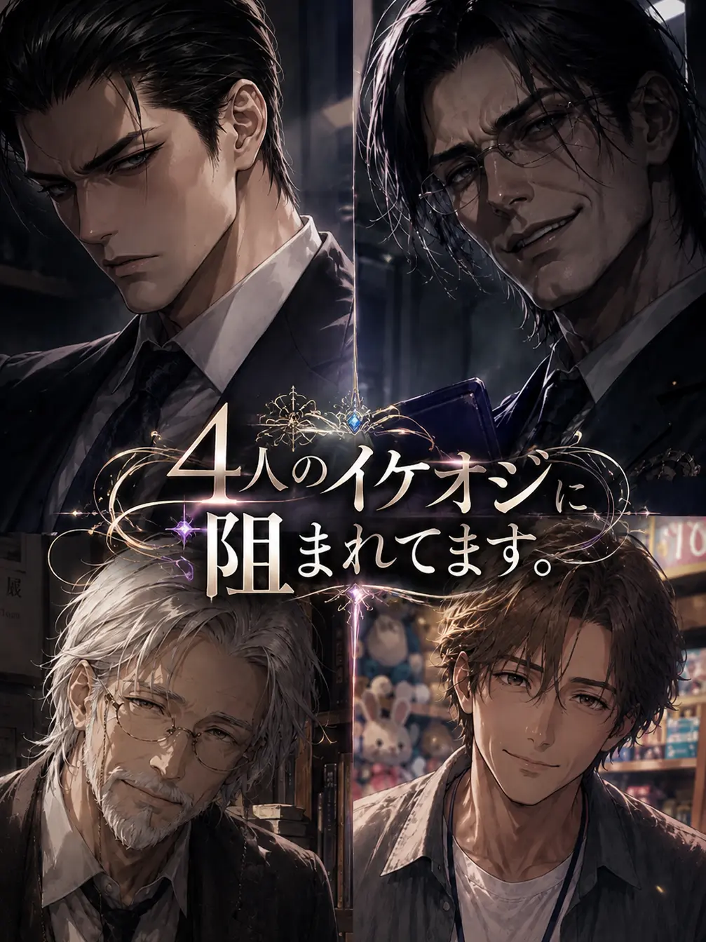 FakeSalt9266의 4人のイケオジに阻まれてます。