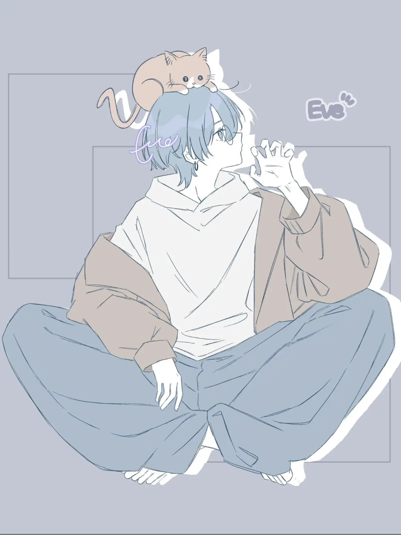 MutedFlake5911의 Eveさんが同じマンションに住んでた！