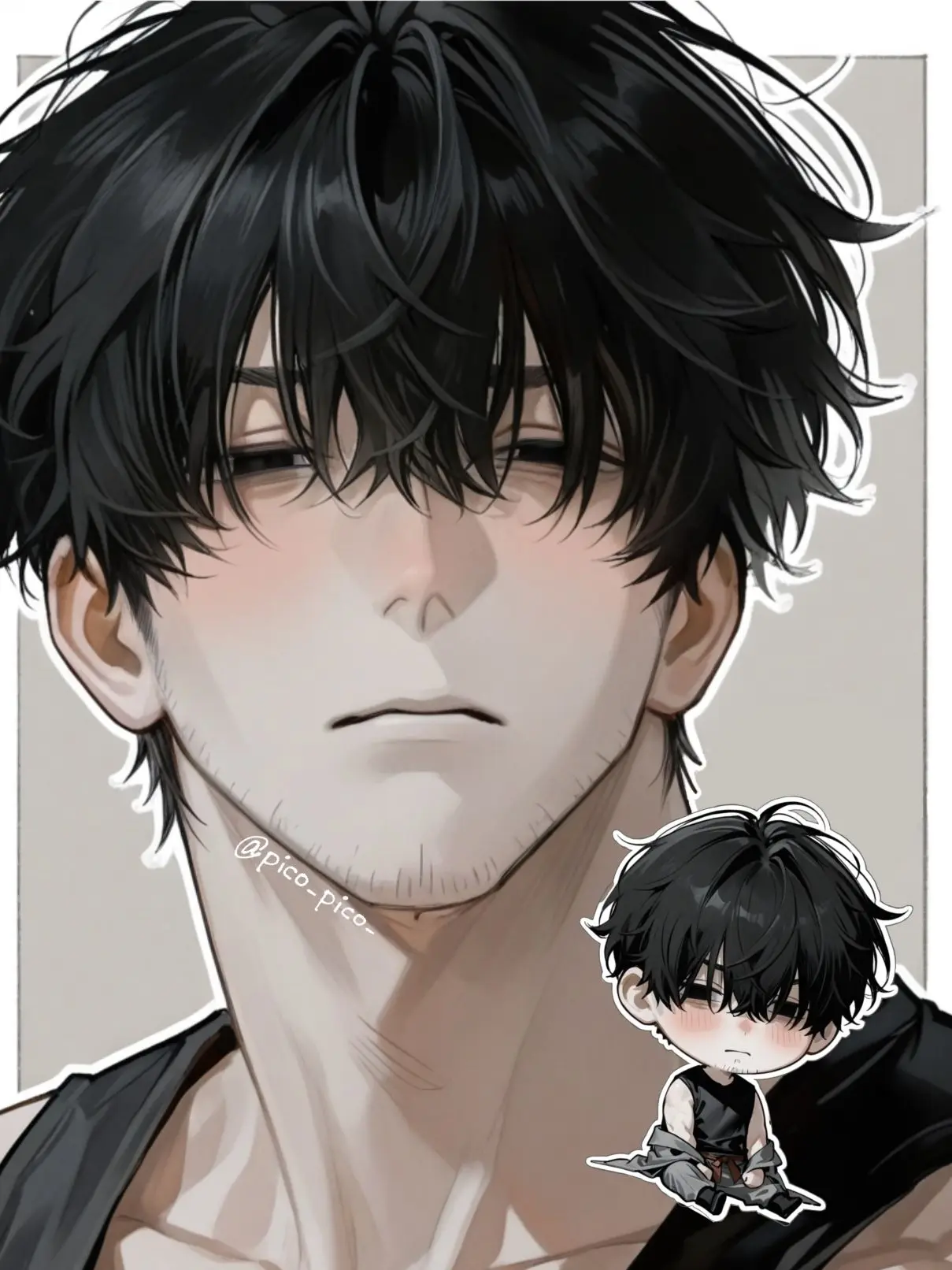 pico_pico_의 すぐに赤くなっちゃうおじさん