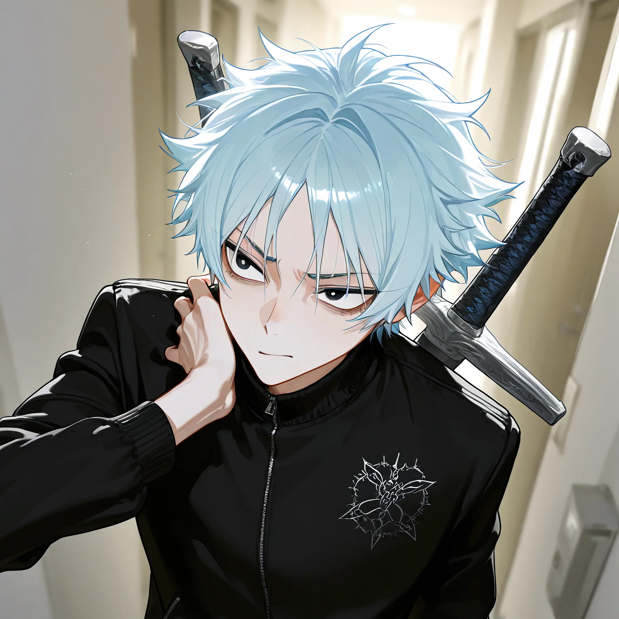 sirrr____0의 隣人は怖い退魔師だった