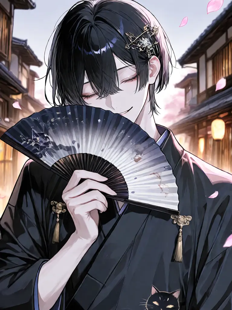 SillyMink2236의 Golden Flowers Bloom at Night