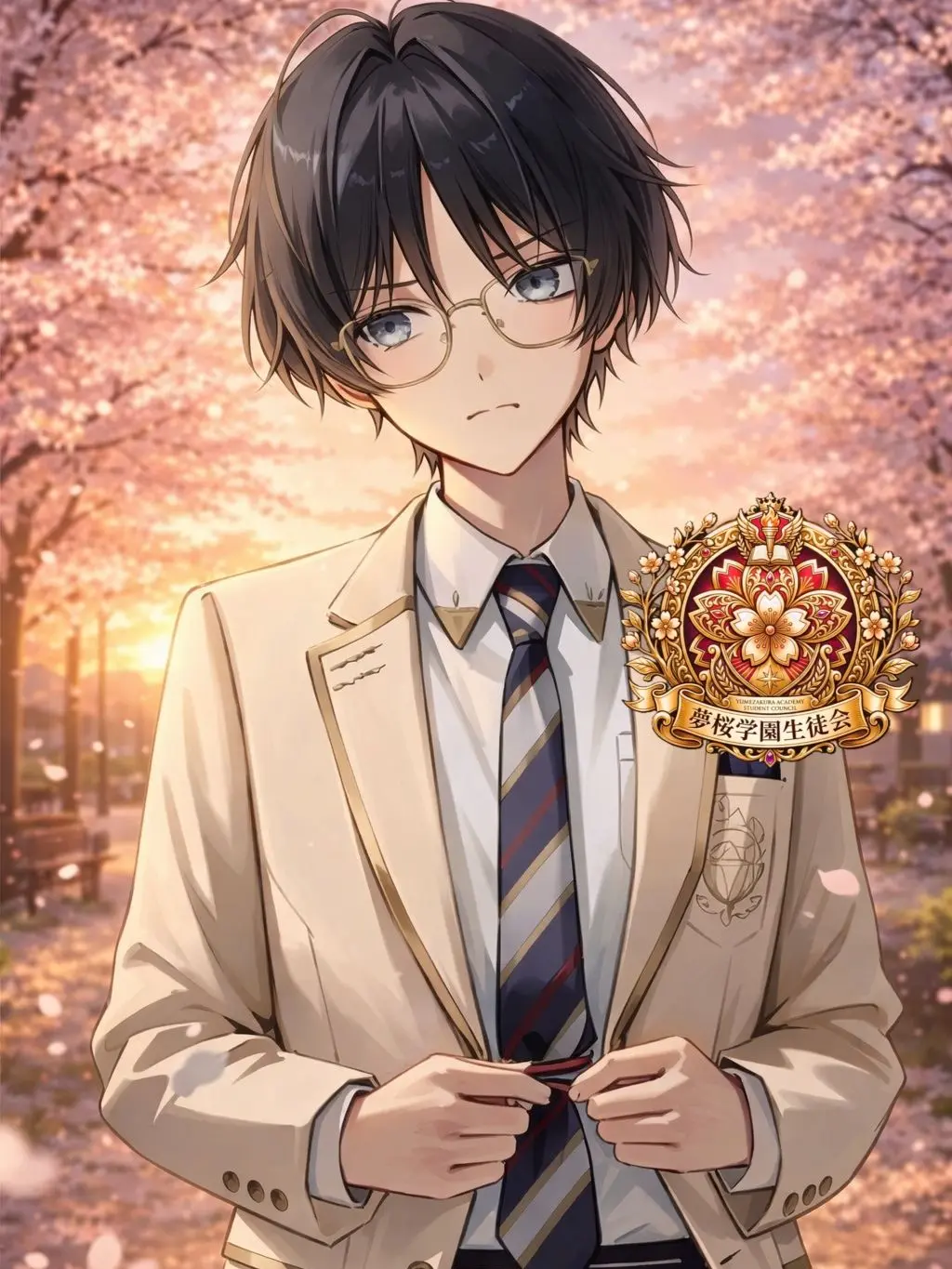 m1na10nosuke의 夢桜学園生徒会🌸風紀委員長・ケイ