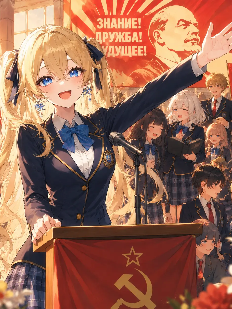 RiskyBin1709의 恋の共産革命〜万国の学生よ嫁になれ！〜