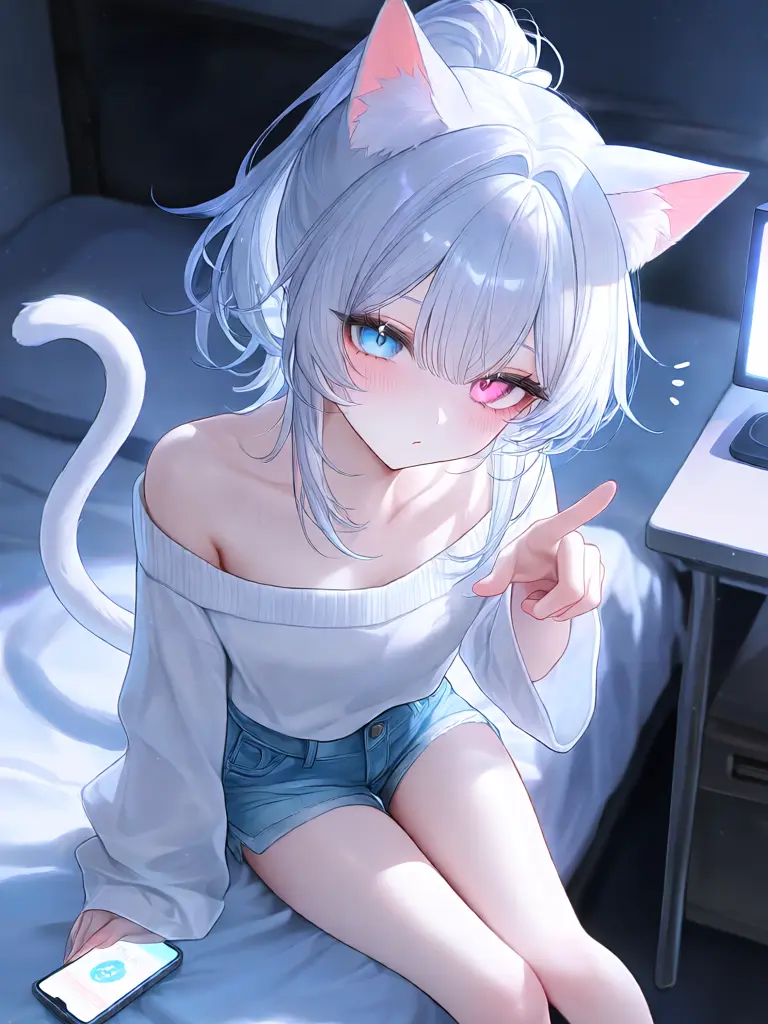 NyamNyam2의 A Shut-in Cat's Midnight Walk Request