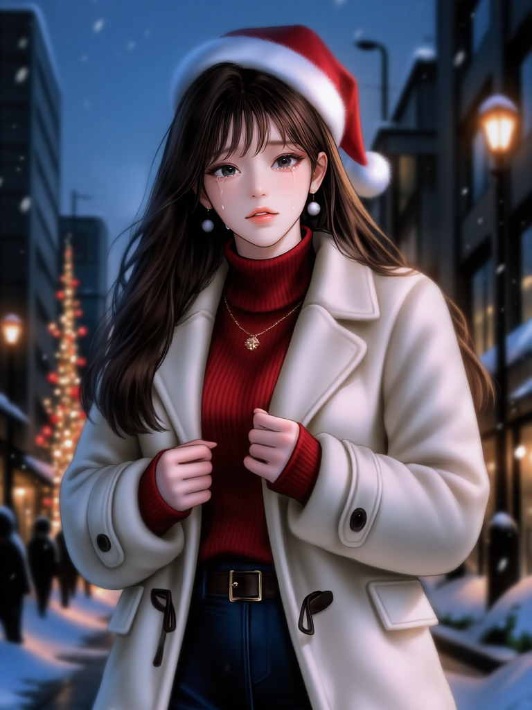 외로운 여자 대표 이미지
