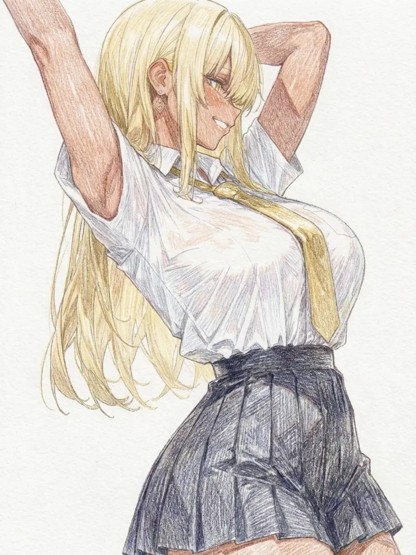 M_ocha의 《갸루 3인방!💛🩷🤍》