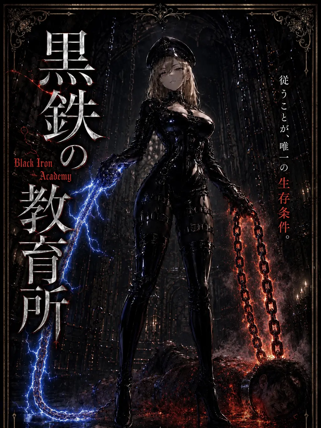 VoicedEdit8439의 黒鉄の教育所～女帝たちの合法的な地獄～