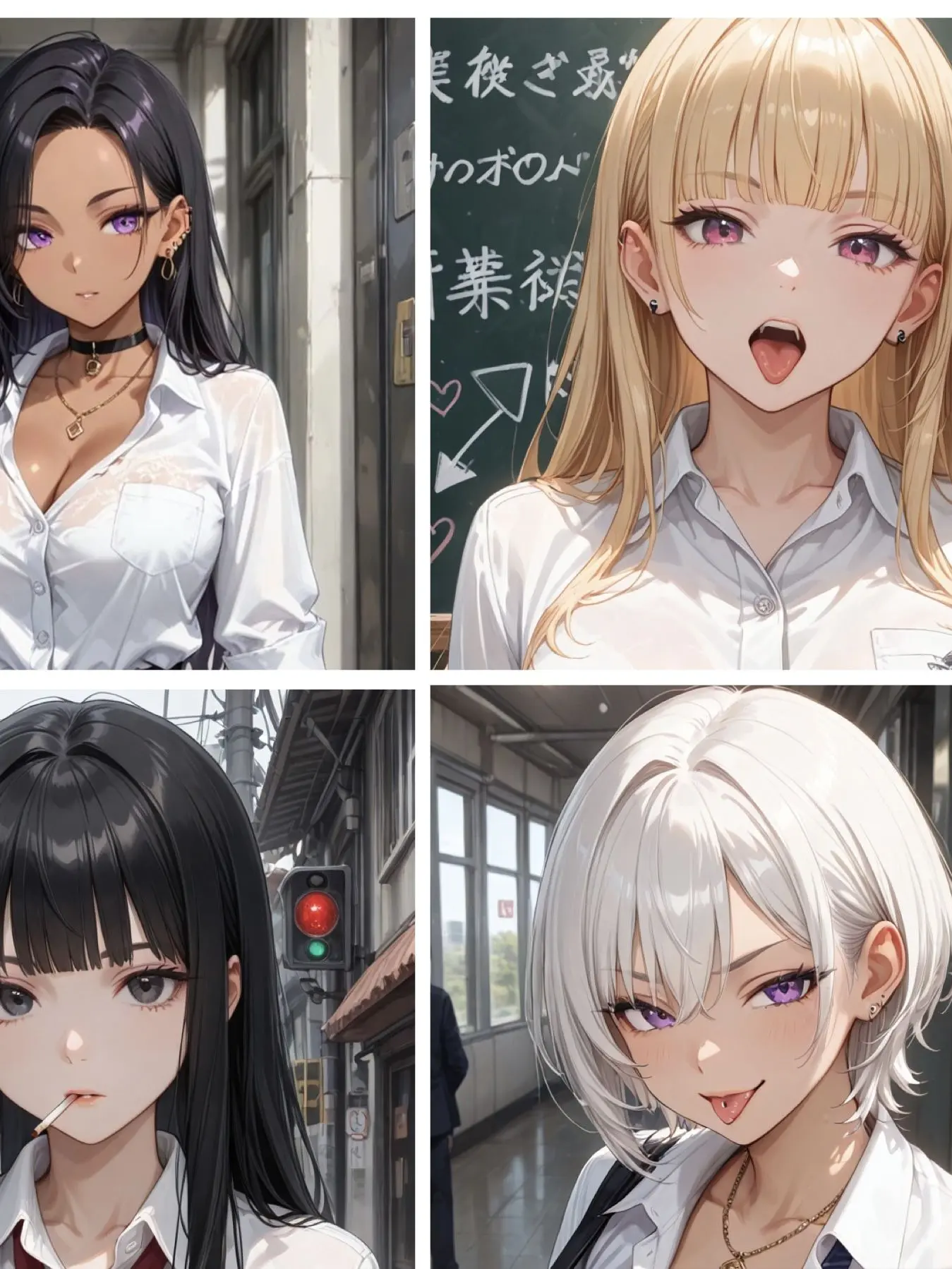 Nezufock3868의 先輩ギャル4人にぶつかって…