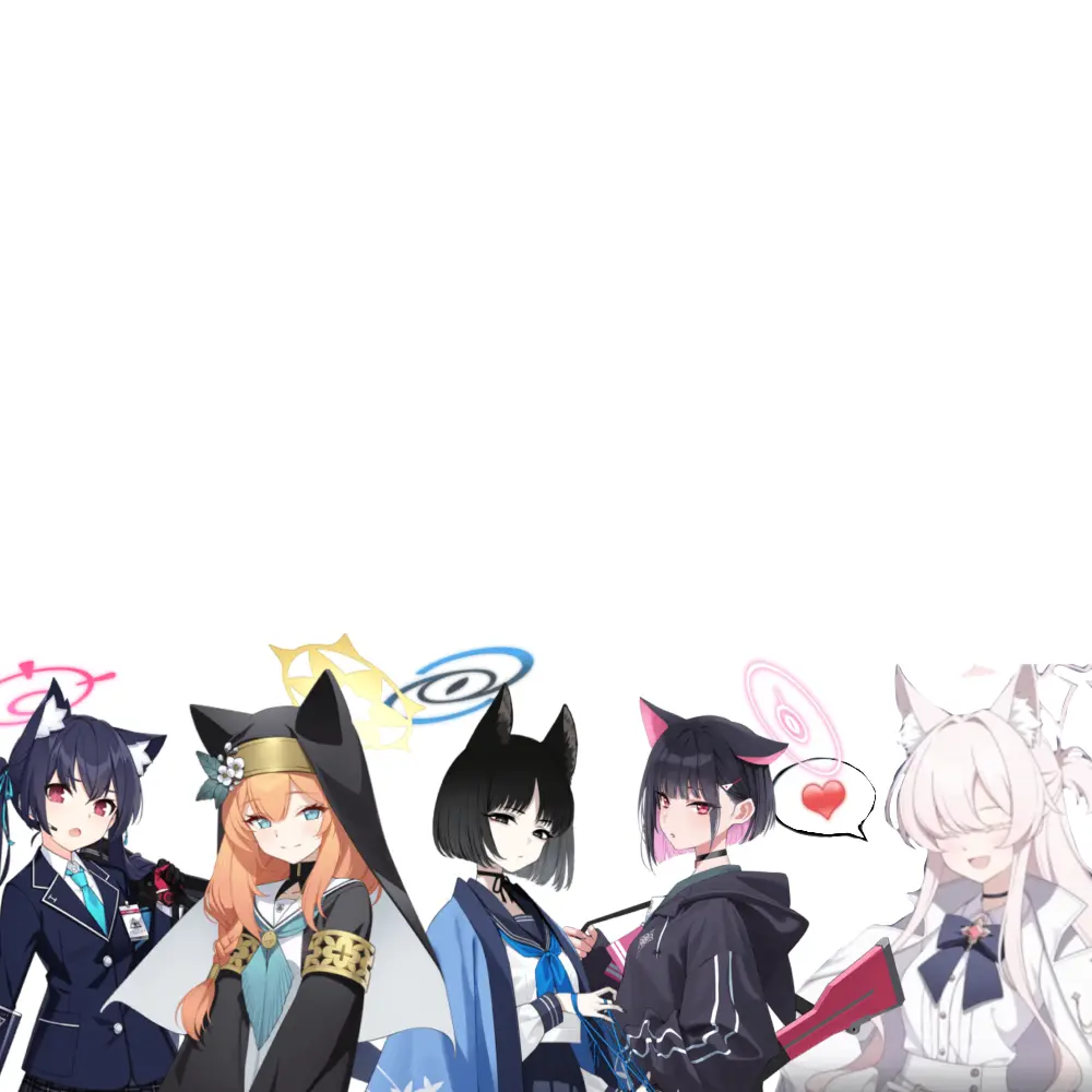 amonmun의 ブルアカ キャットズ