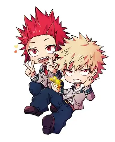 Profile image of Kirishima and bakugo