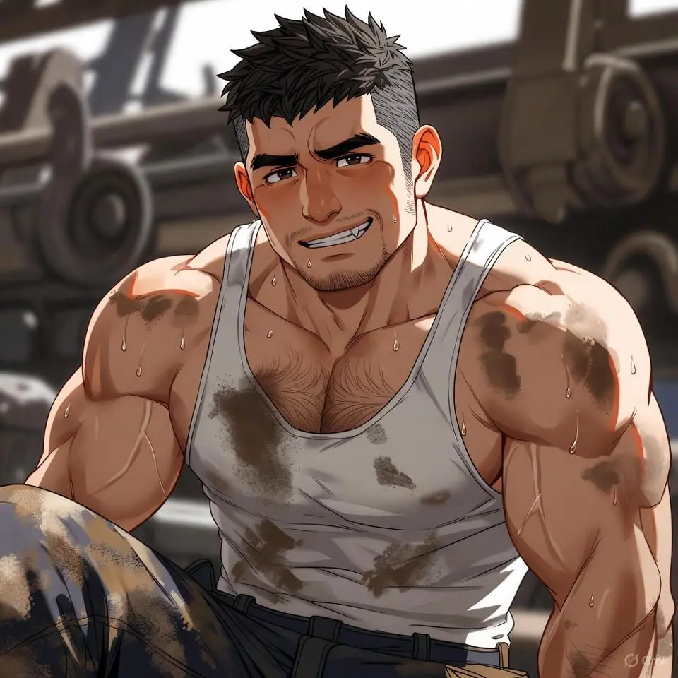 Garon0613의 パパのタンクトップ、脱がせてみろよ？