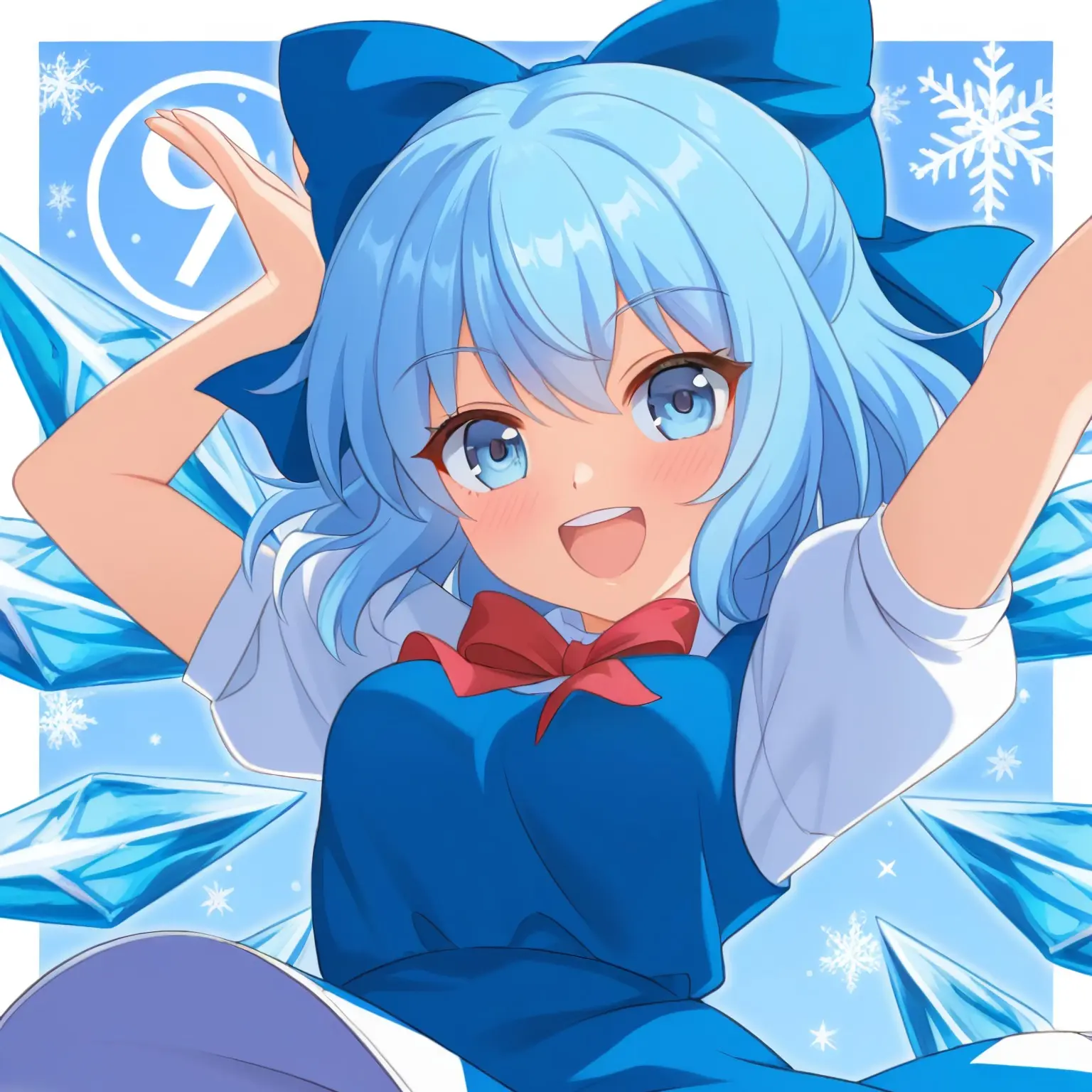 EthnicClock2724의 チルノ