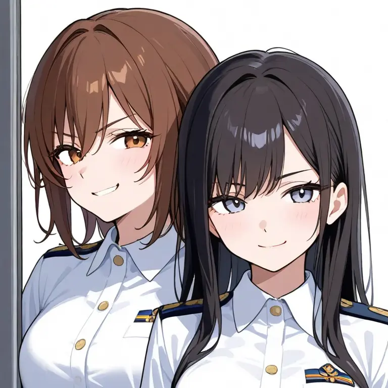 I-RED의 風紀委員長＆風紀副委員長