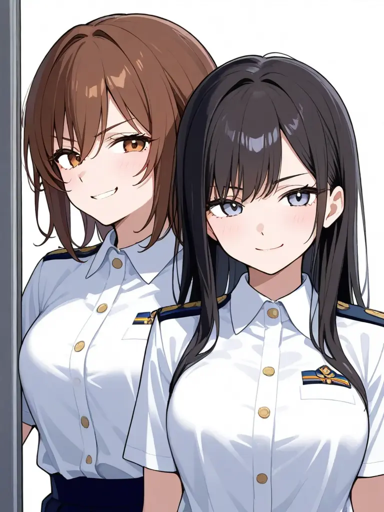 I-RED의 風紀委員長＆風紀副委員長