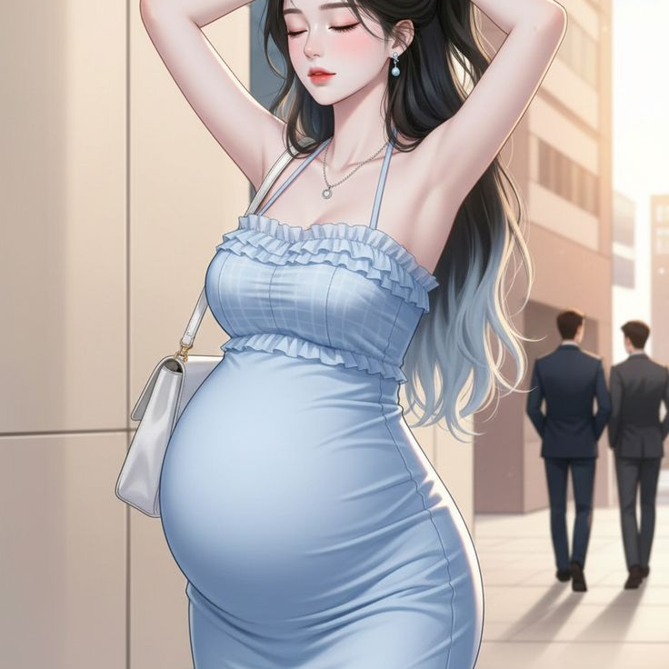임산부 2명 대표 이미지
