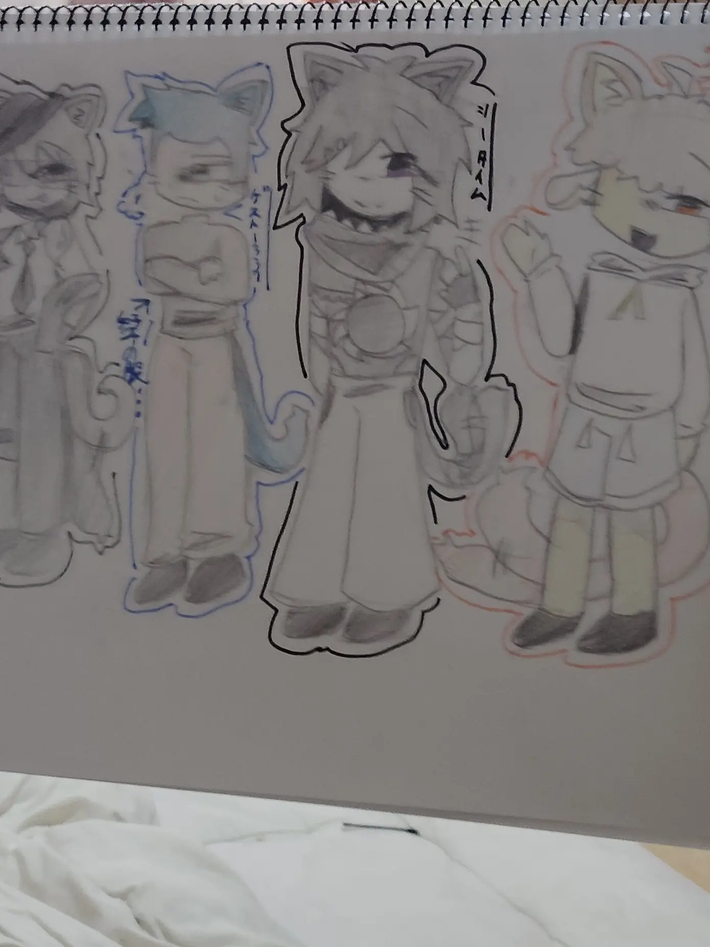 nekosuki.의 猫耳と尻尾が生えたスタン組!!