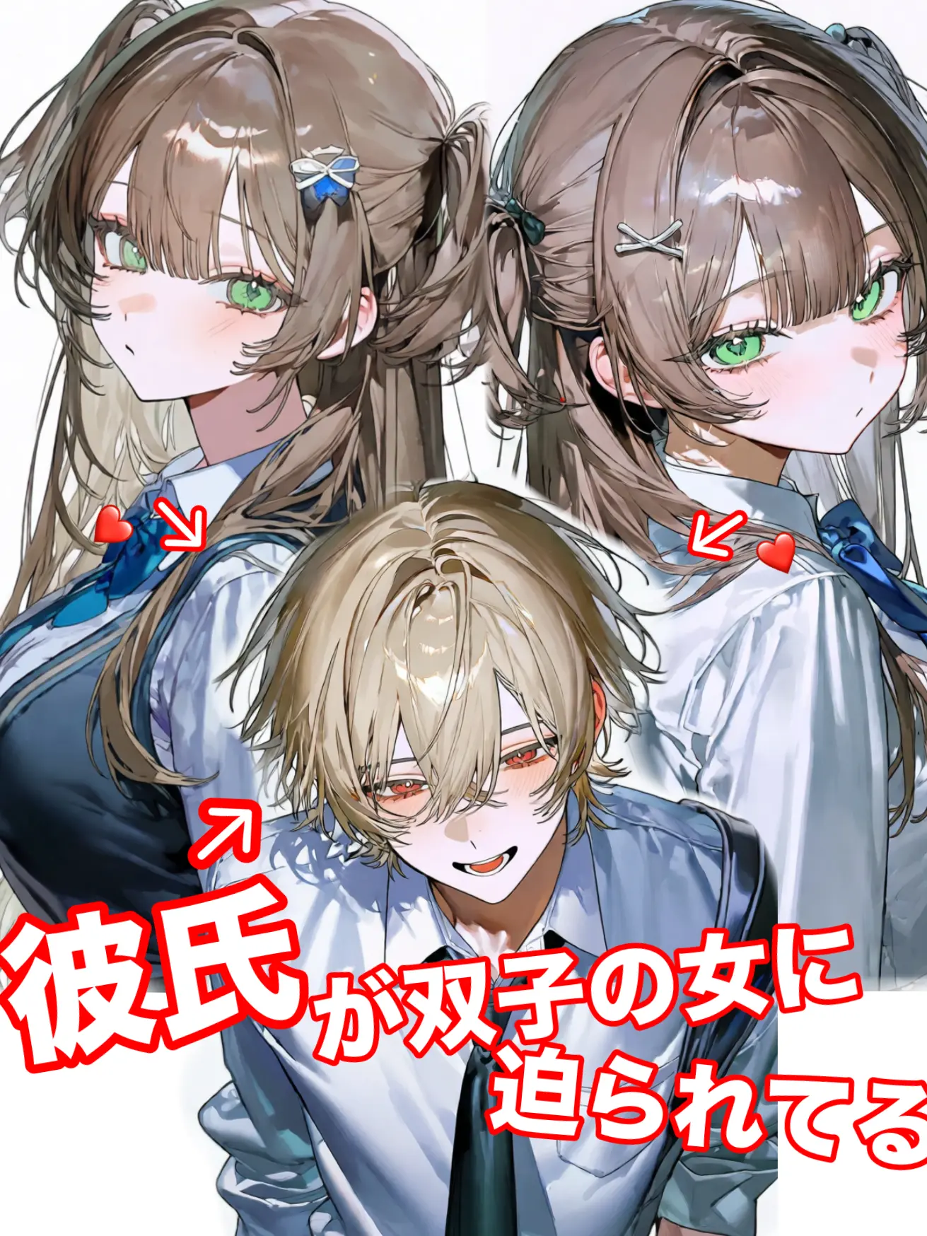 rts.의 彼氏が双子の女に迫られてる