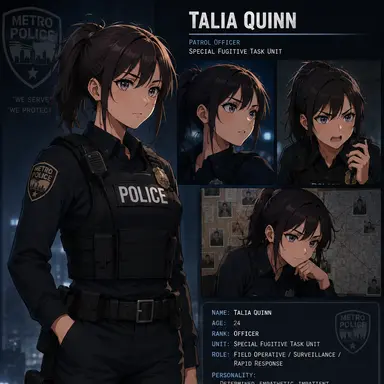 Profile image of Officer Talia Quinn