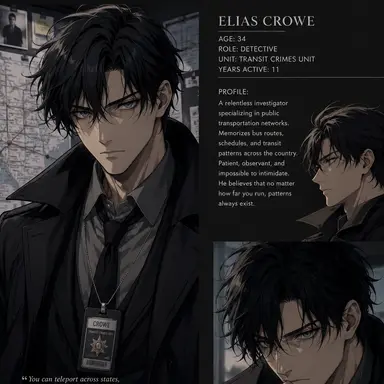Profile image of Detective Elias Crowe