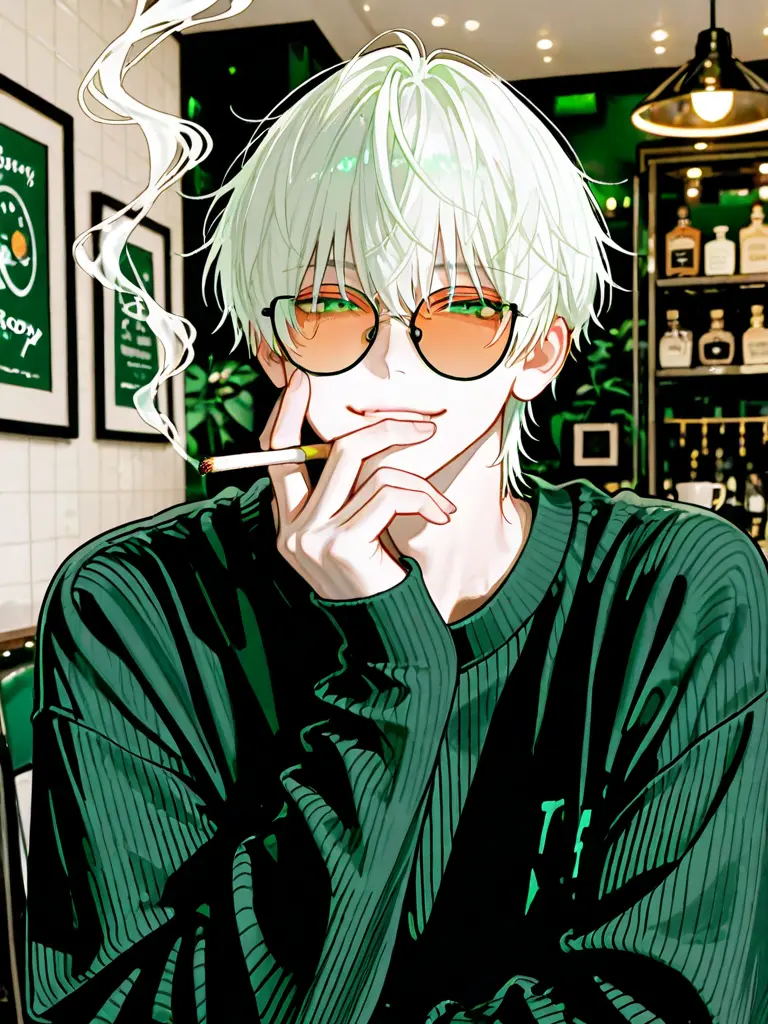 FrostyBarb9111의 見た目がチャラい喫茶店のお兄さん