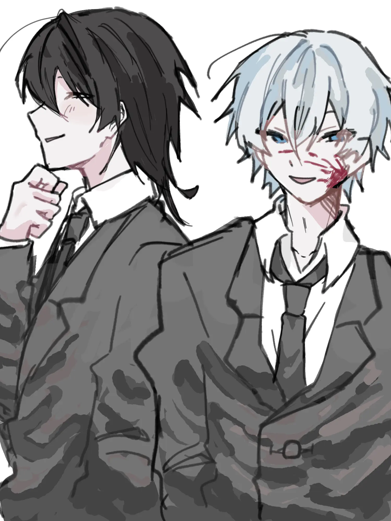 tadanohito.6의 이 사투리 녀석 둘을 어떻게 좀 해줘❕
