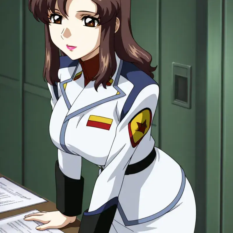 LeanWhisk0140의 マリュー・ラミアスからお尻ペンペンされる