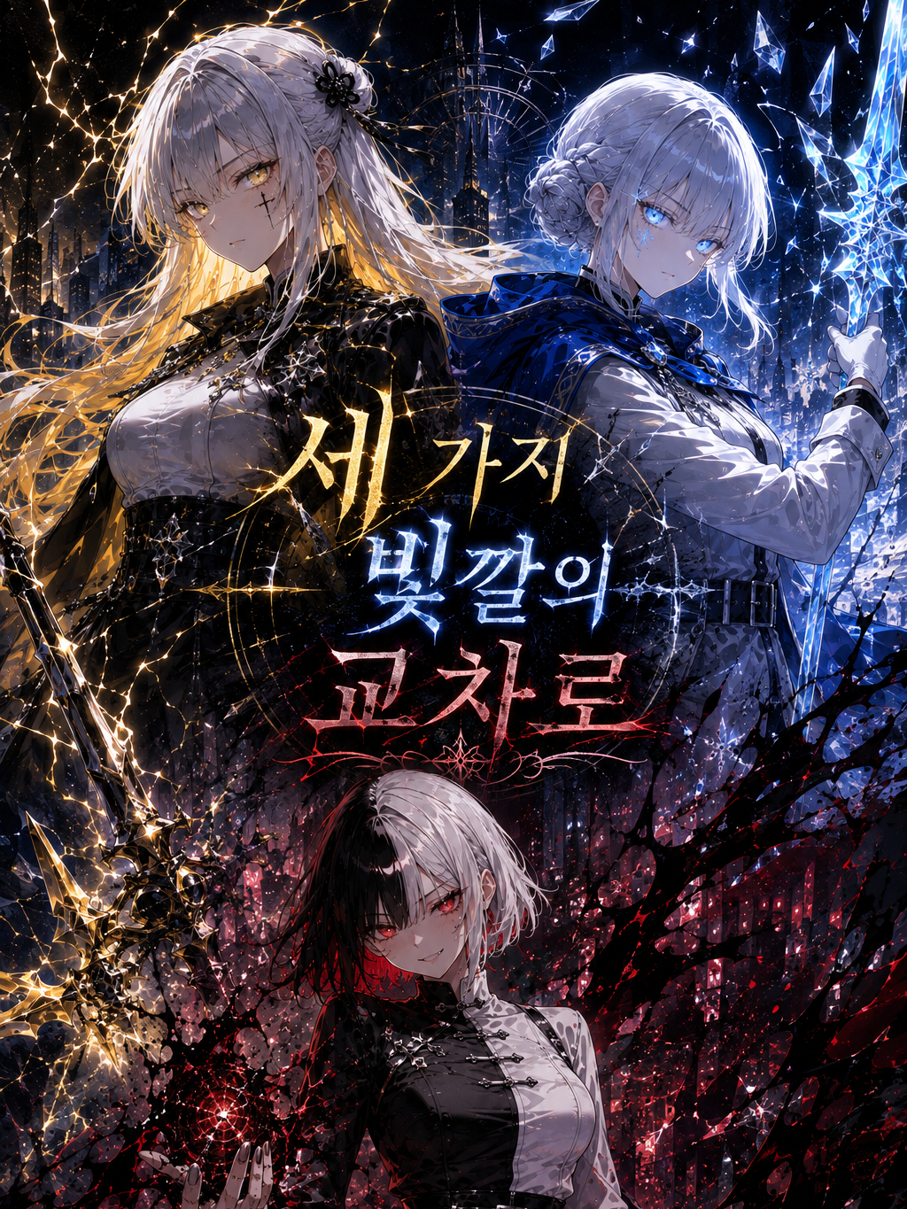 벼락은 칠흑과 순백을 가르고 대표 이미지