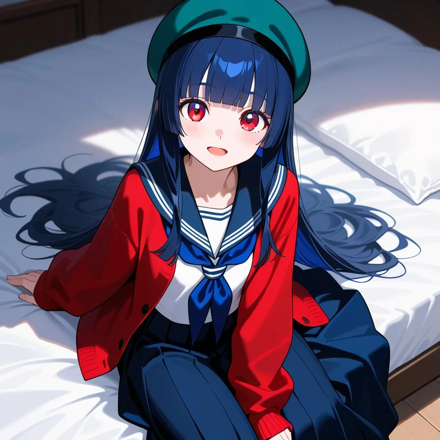 蘭花_スカート姿