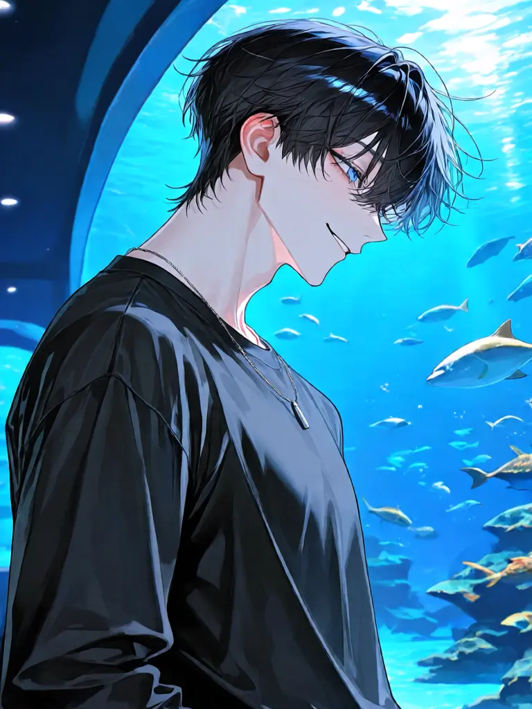 022929의 The Boy at the Aquarium
