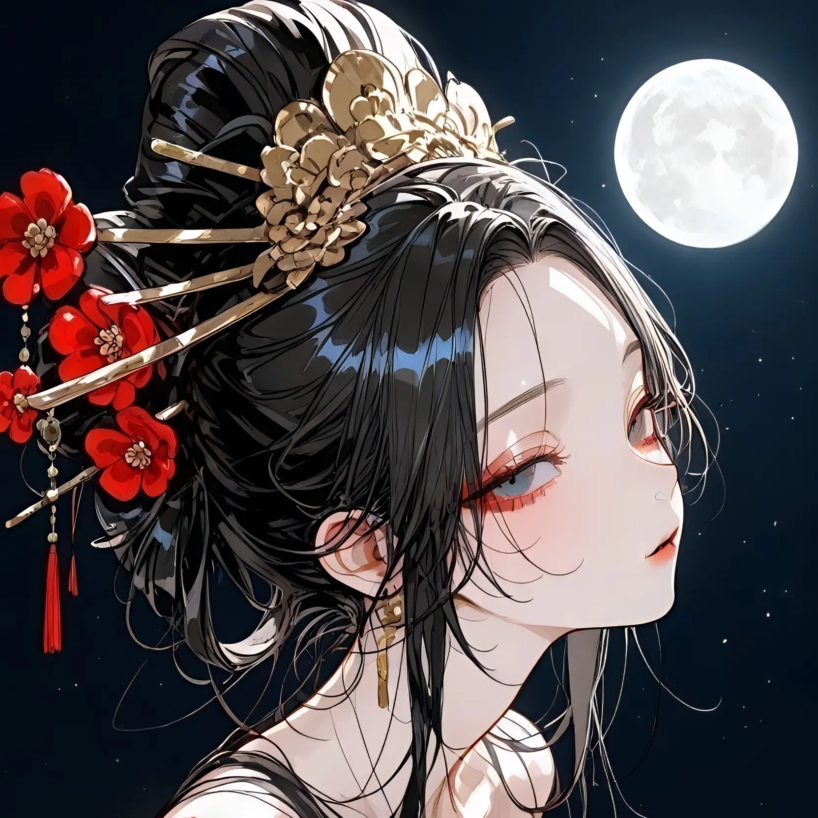 licorice0929의 「薄紫、夜に咲く」