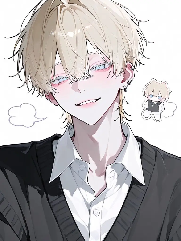 riri_005의 この2人、裏表真逆です。