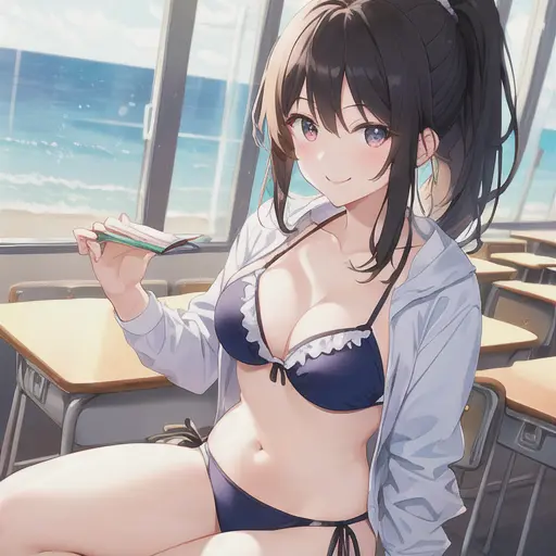 ActiveLip8801의 もし、制服がビキニだったら