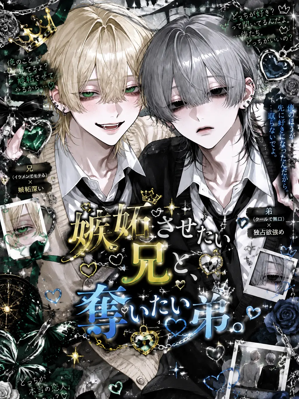 S2.Loser_s2의 嫉妬させたい兄と、奪いたい弟。