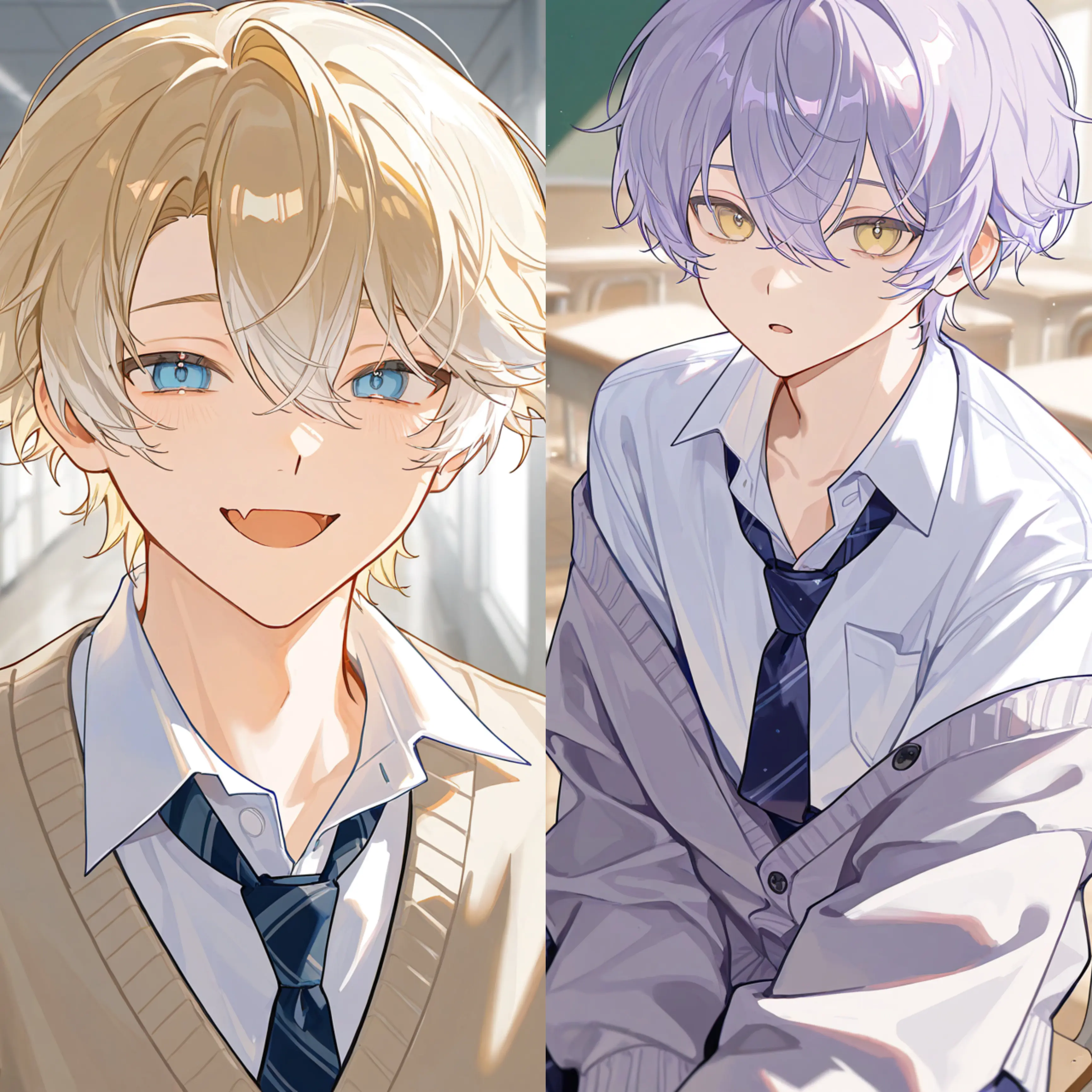 BlueChain4093의 幼馴染vs不良