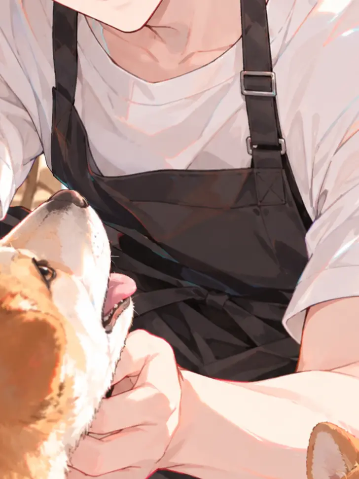 yaneura의 柴犬カフェのお兄さん