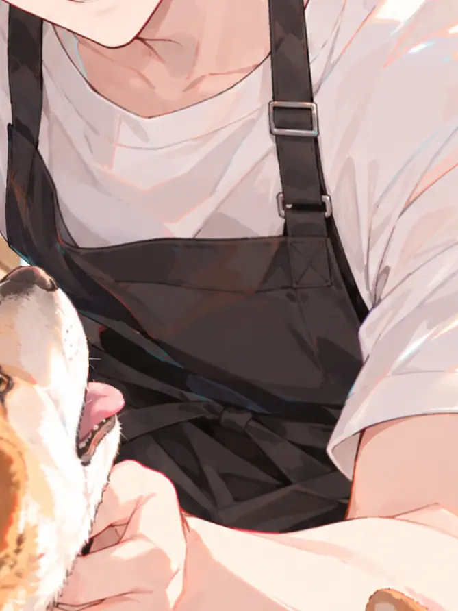 yaneura의 柴犬カフェのお兄さん