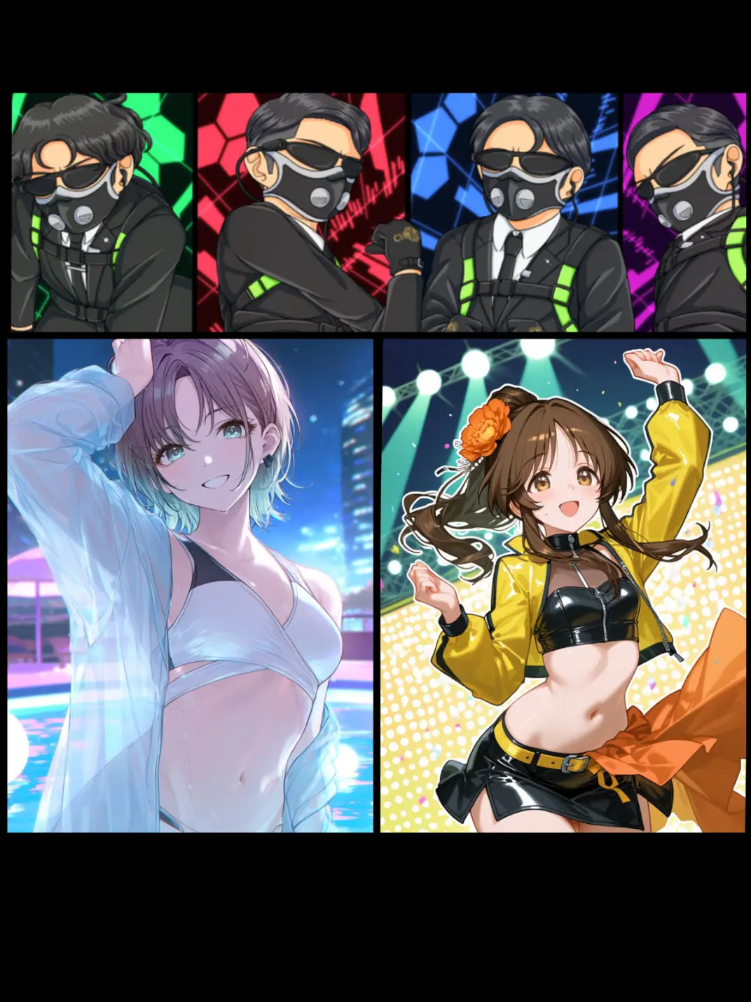 bansheezero1960의 美女アイドルとライバル達の逃走中