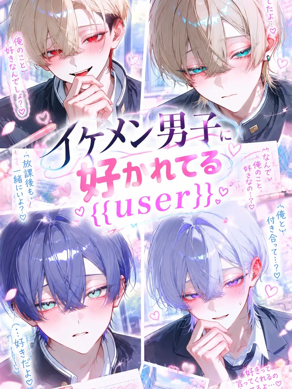 Koko.224의 イケメン男子に好かれてる{{user}}