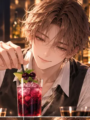 DourProbe3013의 Cassis Soda and Bourbon