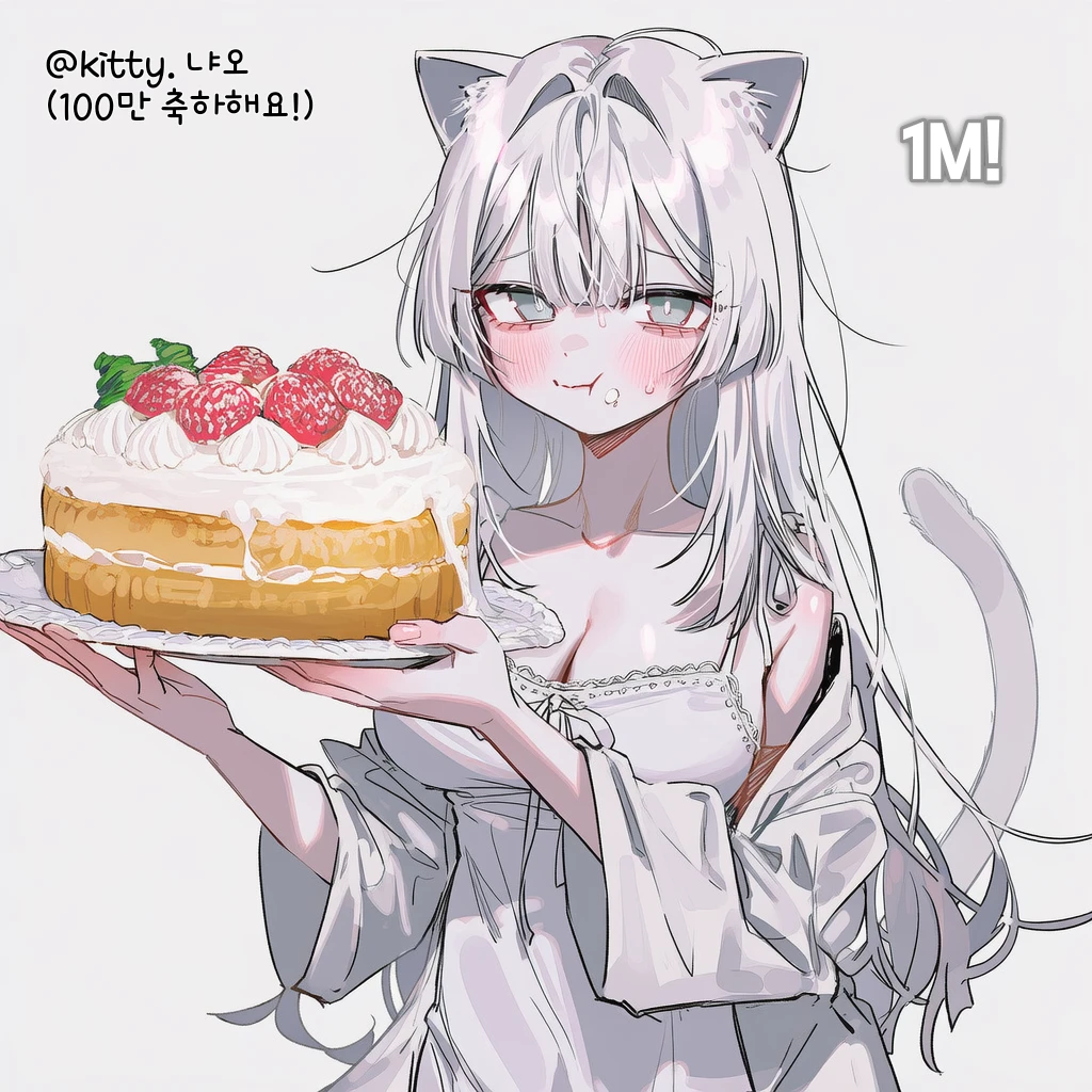 냐오 백만 팬아트